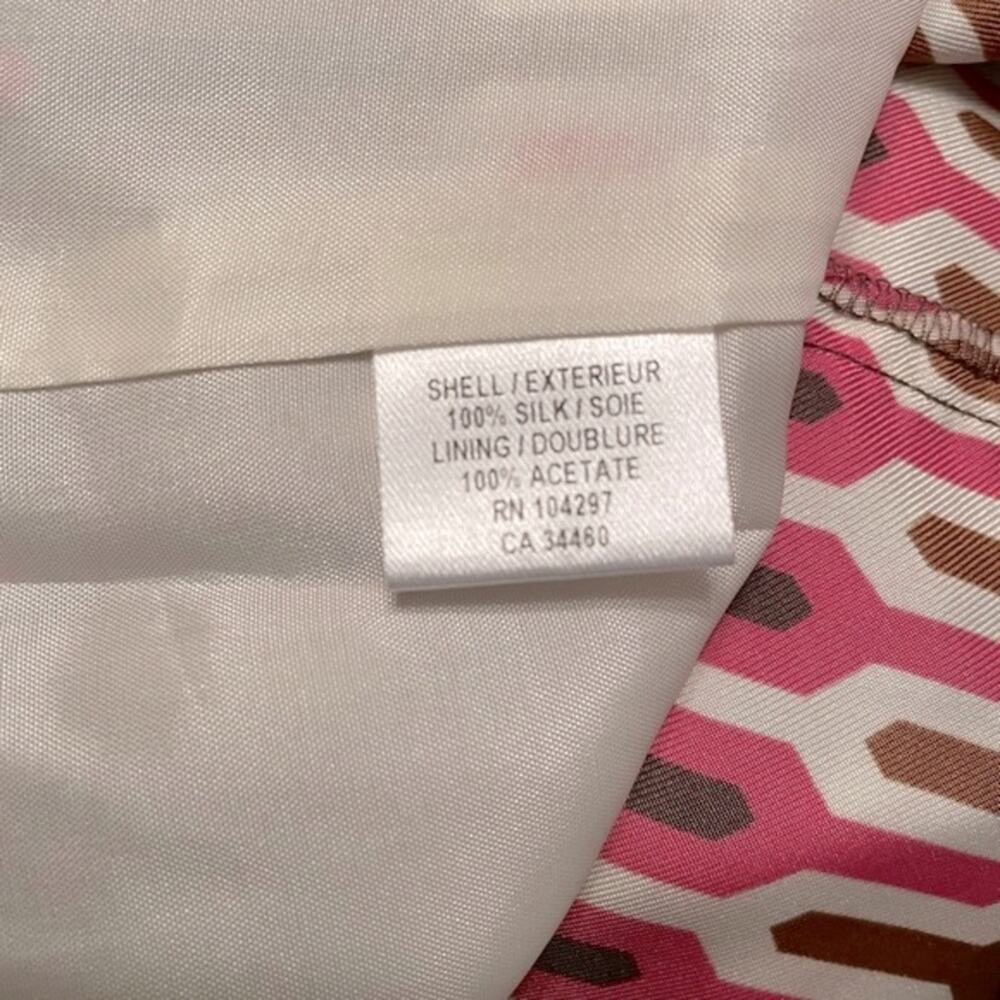 EUC - Milly of New York Geo Silk Halter - Picture 7 of 8